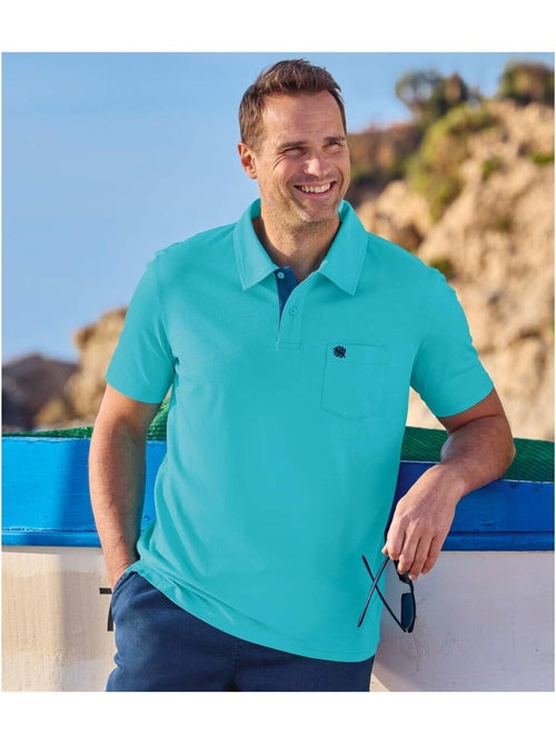 Lot de 4 polos pur coton - atlas for men - Kiabi Lot de 4 polos pur coton - atlas for men - Kiabi