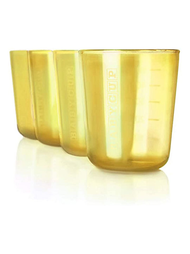 Lot de 4 premières tasses d'apprentissage Jaune - Kiabi
