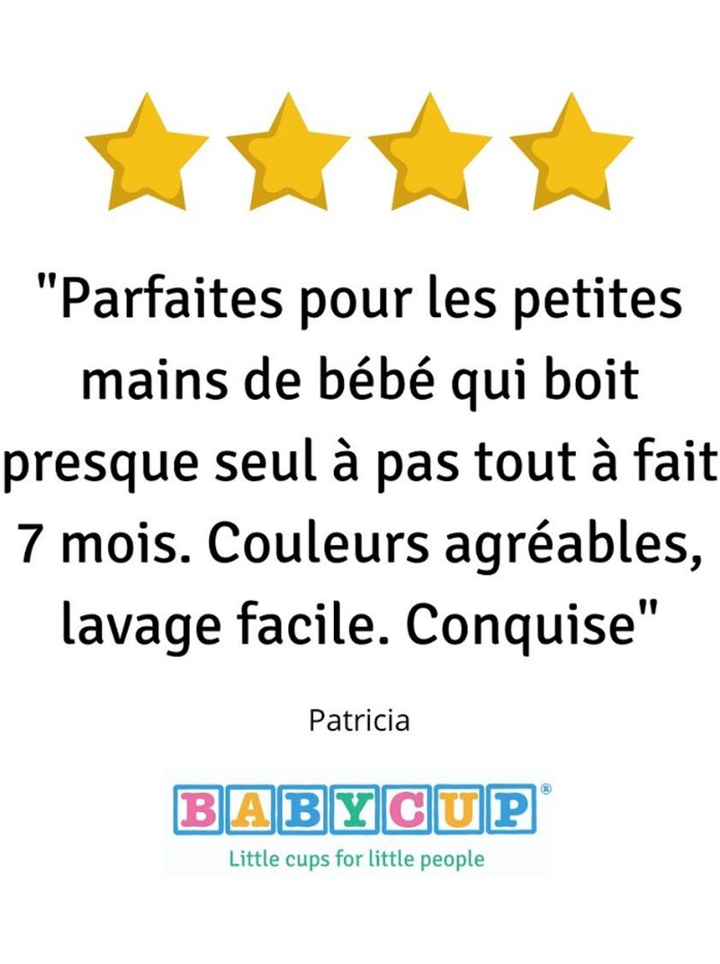 Lot de 4 premières tasses d'apprentissage Multicolore - Kiabi