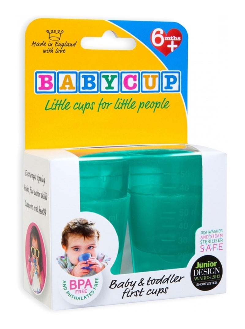 Lot de 4 premières tasses d'apprentissage Vert - Kiabi