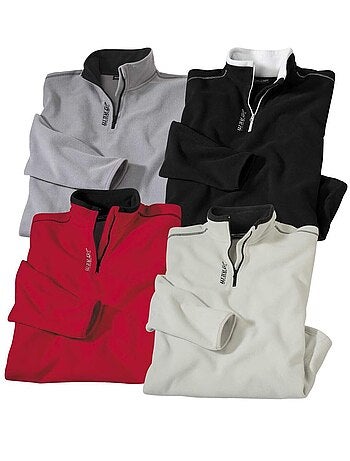 Lot de 4 Polaires Expédition - ATLAS FOR MEN