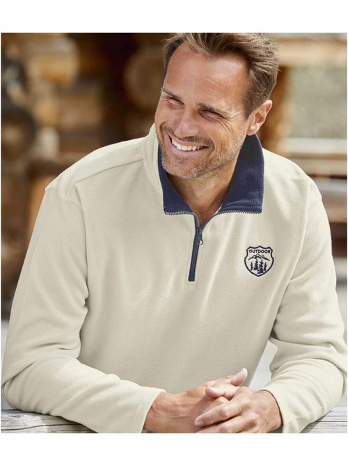 Lot de 4 Pulls polaire Outdoor  - ATLAS FOR MEN - Kiabi
