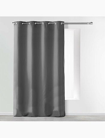 Lot de 4 Rideaux à Œillets - Microfibre Légère - Absolu