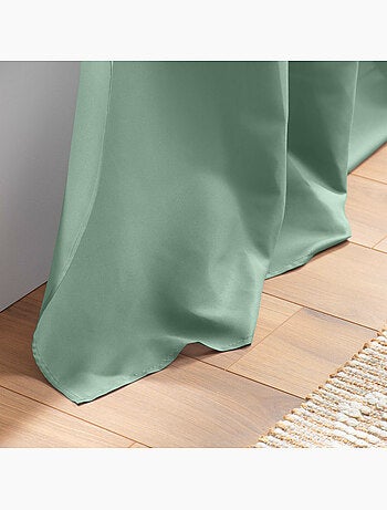 Lot de 4 Rideaux à Œillets - Microfibre Légère - Absolu