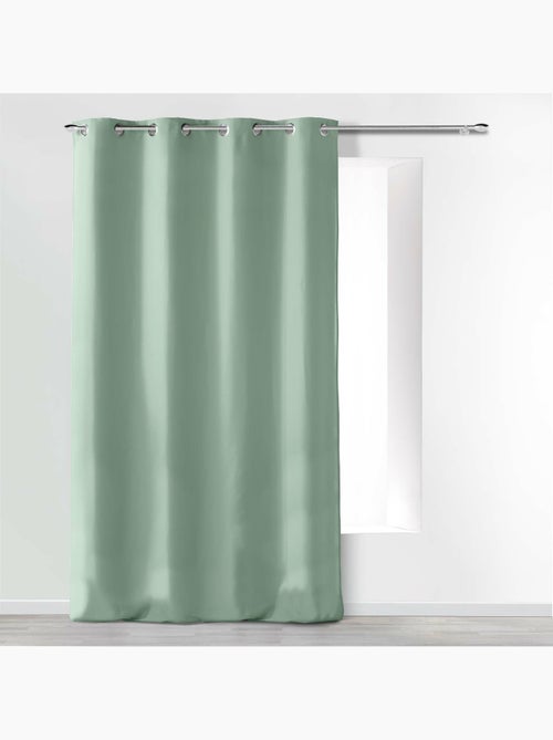 Lot de 4 Rideaux à Œillets - Microfibre Légère - Absolu - Kiabi