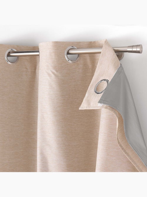 Lot de 4 Rideaux à Oeillets avec Doublure Amovible Coverline, Thermiques & 100% Occultant - Kiabi