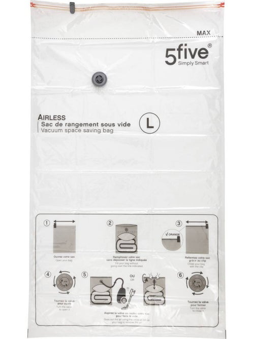Lot de 4 sacs compresseurs lairless - Kiabi