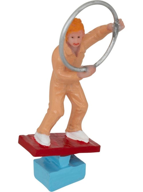 Lot de 4 santons pour village cirque h6,6 cm - Kiabi