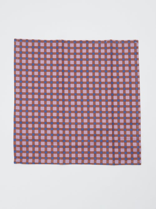 Lot de 4 serviettes de table 40 x 40 cm - Kiabi