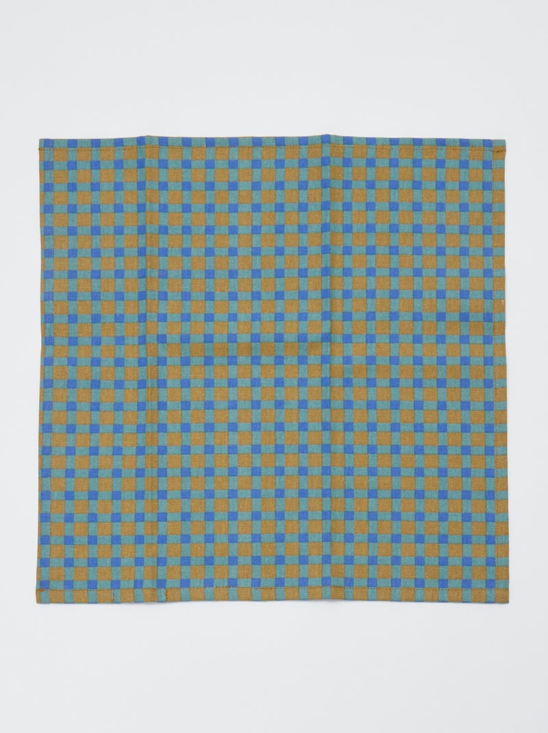 Lot de 4 serviettes de table 40 x 40 cm Multicolor - Kiabi
