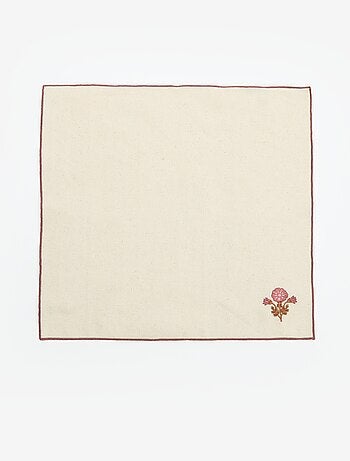 Lot de 4 serviettes de table 40 x 40 cm