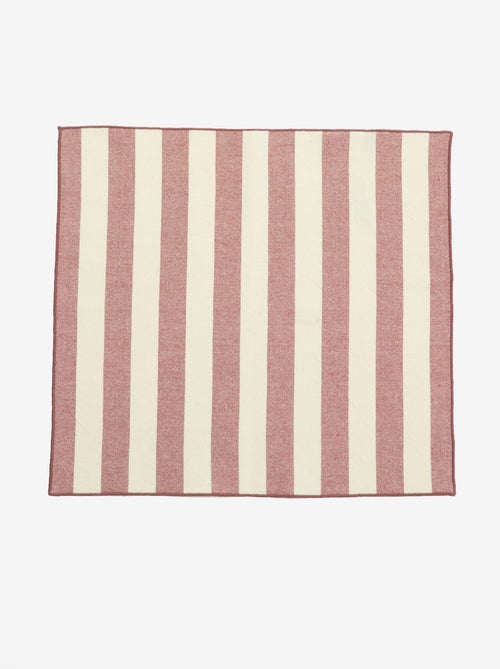 Lot de 4 serviettes de table 40 x 40 cm - Kiabi Lot de 4 serviettes de table 40 x 40 cm - Kiabi