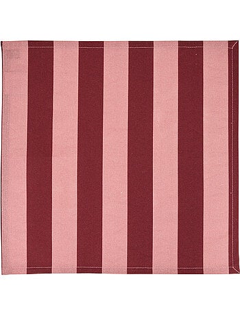 Lot de 4 serviettes de table CHERRY
