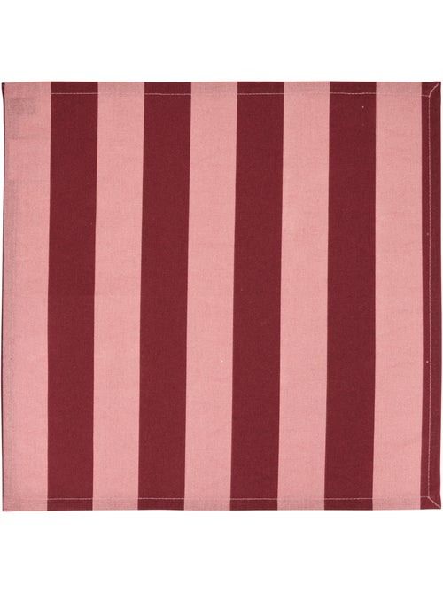 Lot de 4 serviettes de table CHERRY - Kiabi Lot de 4 serviettes de table CHERRY - Kiabi