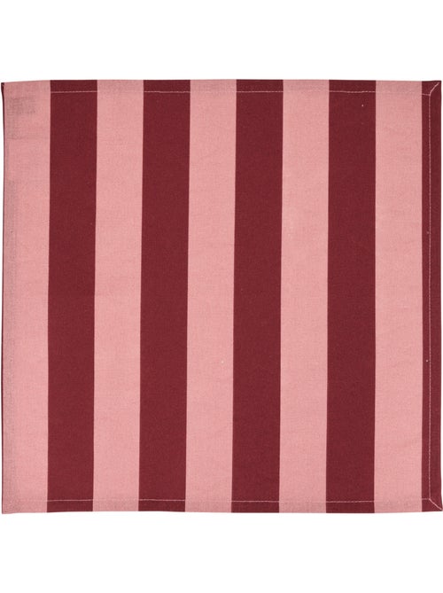 Lot de 4 serviettes de table CHERRY - Kiabi Lot de 4 serviettes de table CHERRY - Kiabi