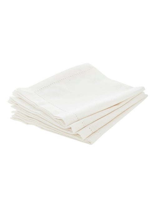 Lot de 4 Serviettes de table Clarté - Kiabi