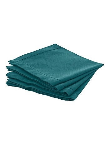 Lot de 4 serviettes de table clarté