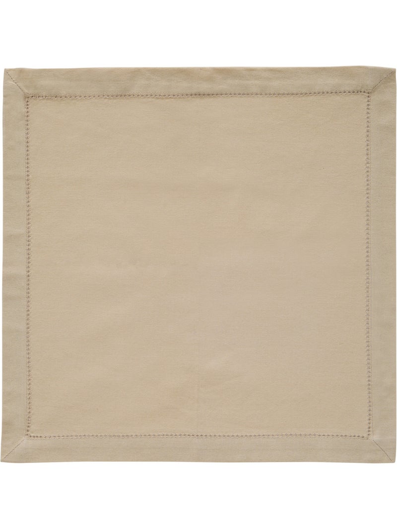 Lot de 4 serviettes de table en coton JANE Lin - Kiabi