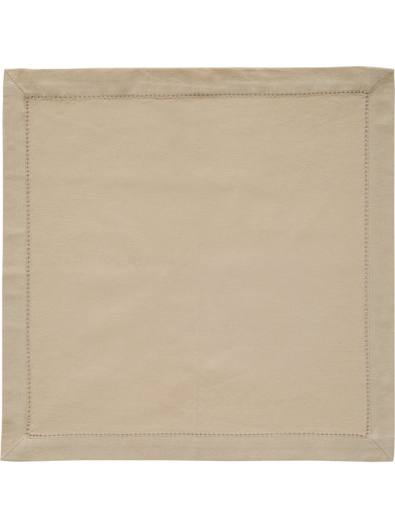 Lot de 4 serviettes de table en coton JANE Lin - Kiabi