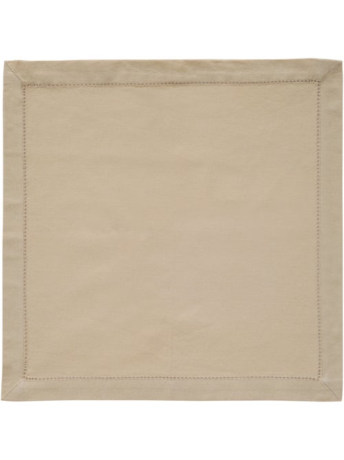 Lot de 4 serviettes de table en coton JANE - Kiabi