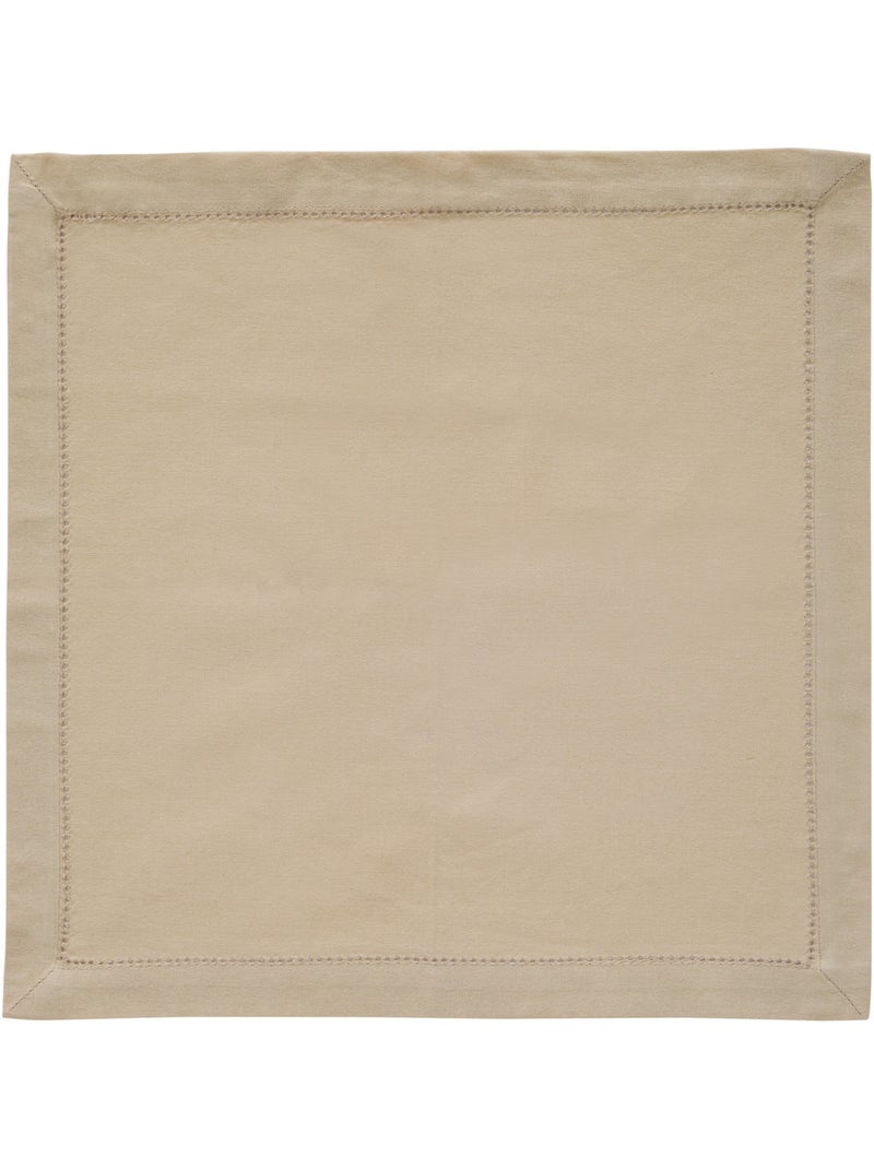 Lot de 4 serviettes de table en coton JANE Lin - Kiabi