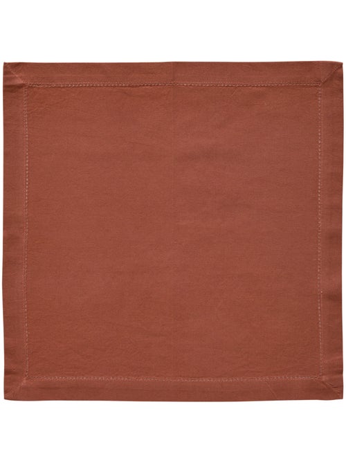 Lot de 4 serviettes de table en coton JANE - Kiabi