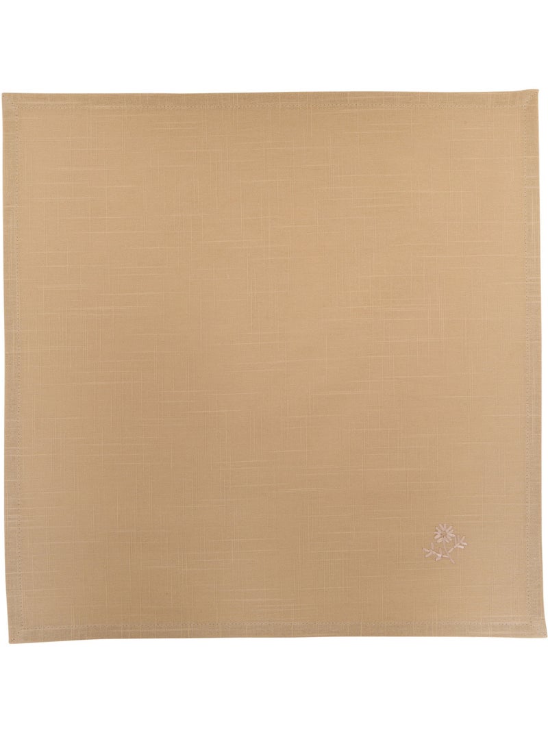 Lot de 4 serviettes de table JOY Lin - Kiabi
