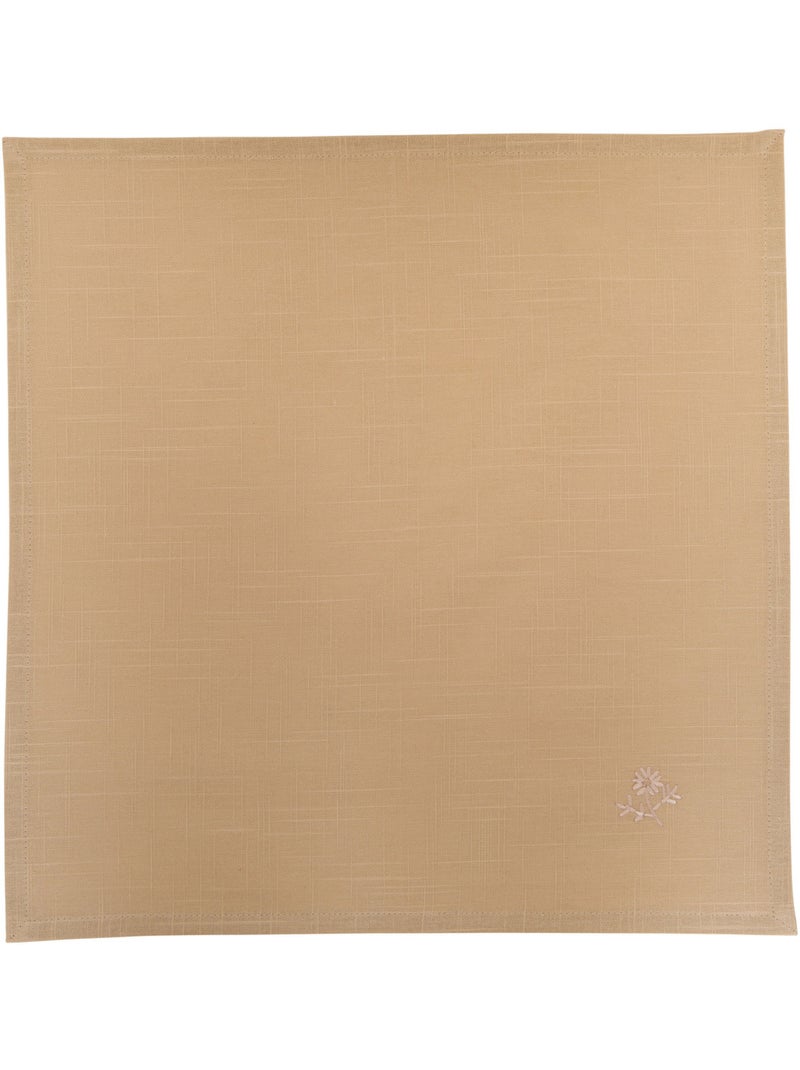 Lot de 4 serviettes de table JOY Lin - Kiabi