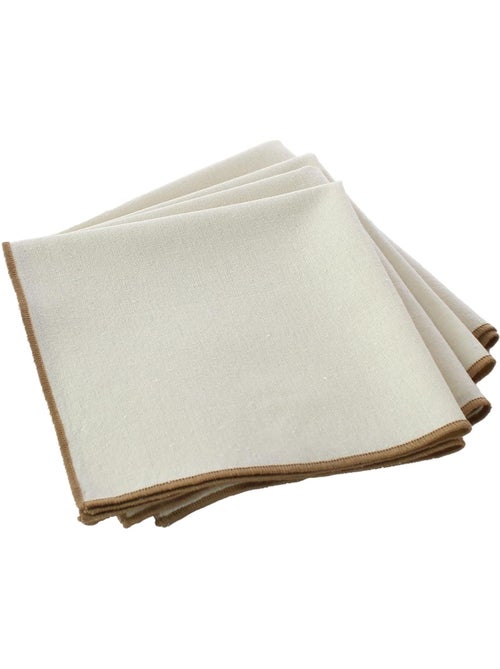 Lot de 4 Serviettes de table Linna - Kiabi