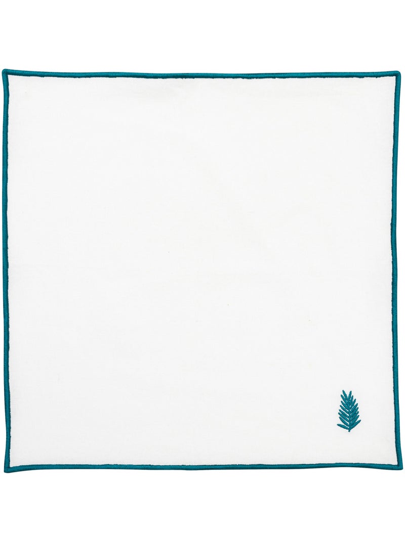 Lot de 4 serviettes YUCATAN Blanc - Kiabi