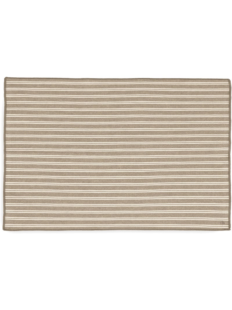 Lot de 4 sets de table coton LILI Camel - Kiabi