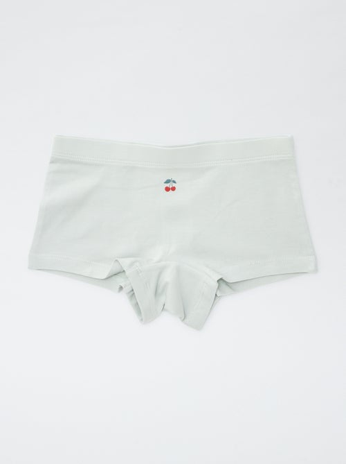 Lot de 4 shorties imprimé - Kiabi