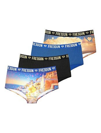 Lot de 4 shortys fille miss freegun freegun