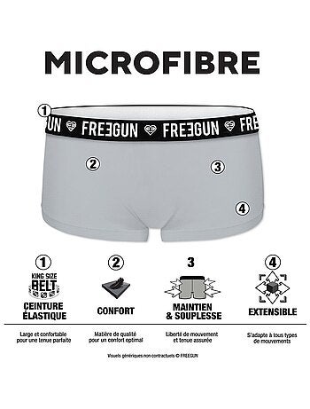 Lot de 4 Shortys fille Miss Freegun Freegun