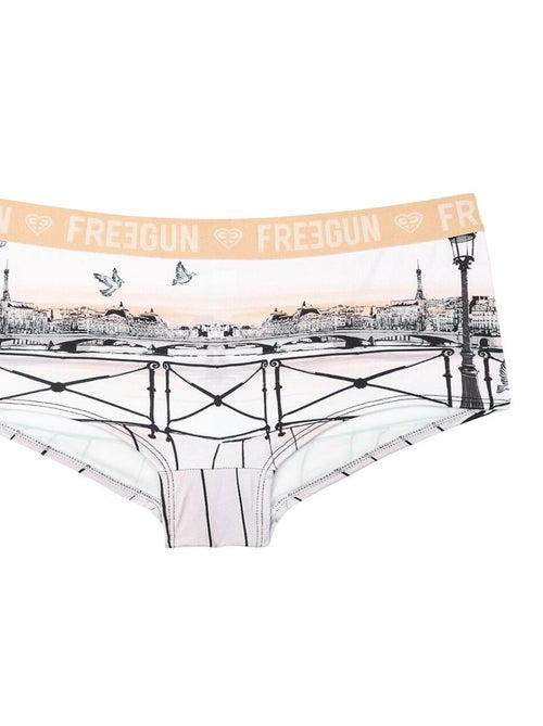 Lot de 4 Shortys fille Miss Freegun Freegun - Kiabi Lot de 4 Shortys fille Miss Freegun Freegun - Kiabi