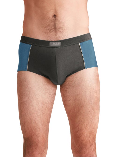 Lot de 4 slips fermés taille haut - DAXON - Kiabi