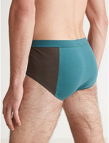 Lot de 4 slips fermés taille haut - DAXON