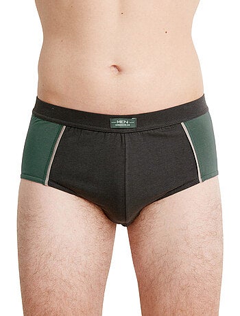 Lot de 4 slips fermés taille haut - DAXON