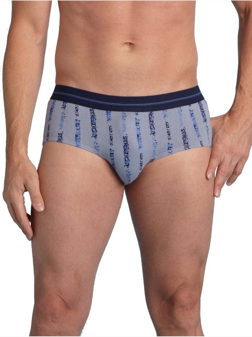 Lot de 4 slips fermés taille haute - DAXON - Kiabi