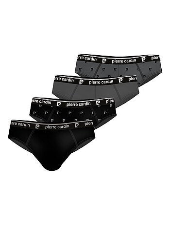 Lot de 4 slips homme Class Pierre Cardin