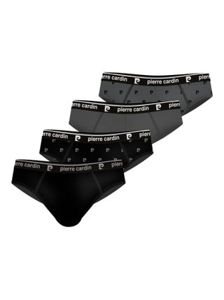 Lot de 4 slips homme Class Pierre Cardin