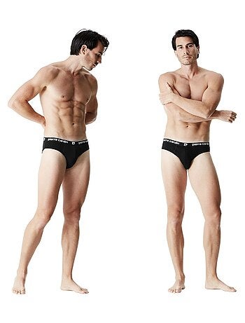 Lot de 4 Slips homme en coton Pierre Cardin