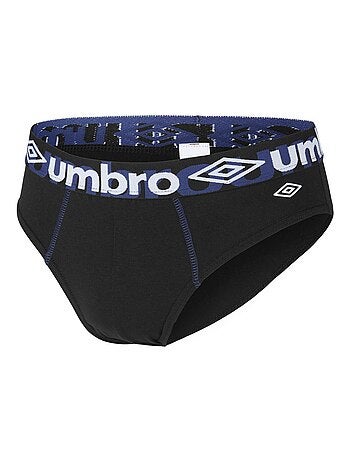 Lot de 4 slips homme en coton Uni Umbro