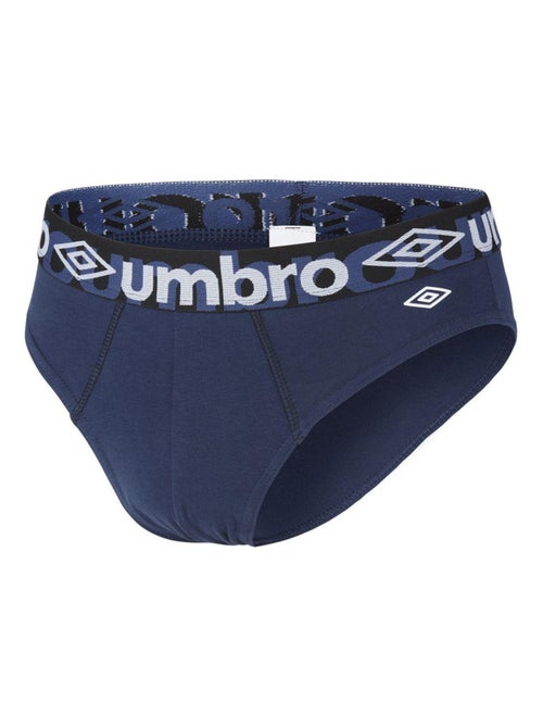 Lot de 4 slips homme en coton Uni Umbro - Kiabi