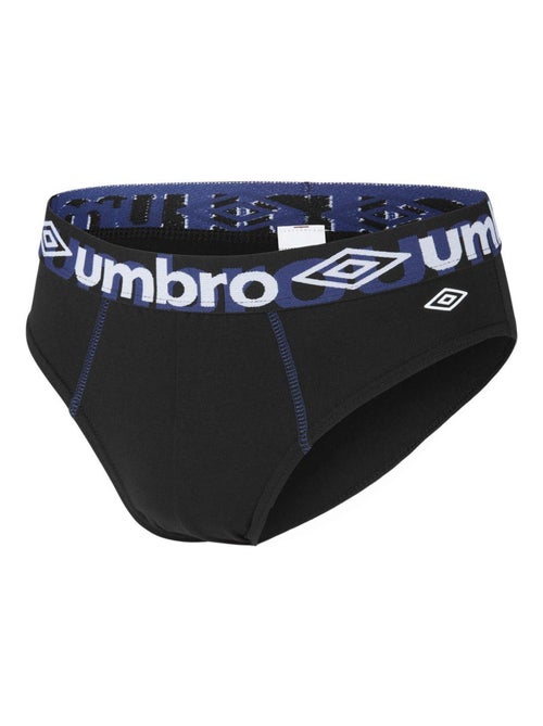 Lot de 4 slips homme en coton Uni Umbro - Kiabi