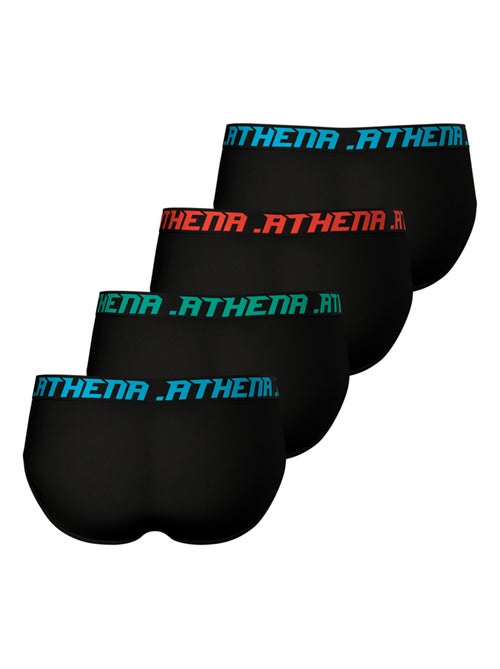 Lot de 4 slips homme My Petit Prix Athena - Kiabi
