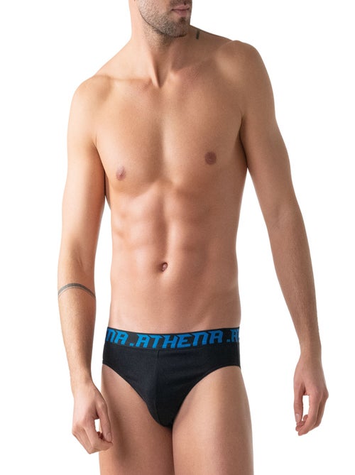 Lot de 4 slips homme My Petit Prix Athena - Kiabi