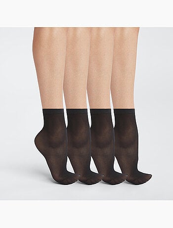 Lot de 4 socquettes 27D ECODIM