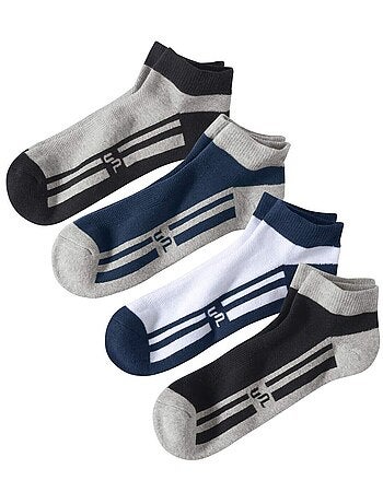 Lot de 4 Paires de Socquettes Sport - ATLAS FOR MEN