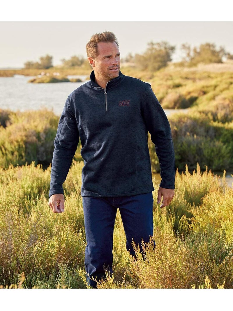 Lot de 4 Sweats Molleton Atlas®  - ATLAS FOR MEN Bleu Rouge Gris - Kiabi